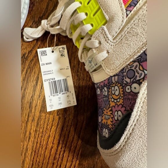 Kevin Lyons x adidas Originals ZX 8000 Size 10 1/2 - Picture 4 of 6